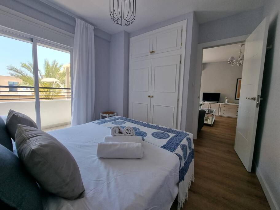 Aguadulce, Apto Santa Monica 2 Hab Con Terraza, Aire, Wifi, A 5 Min De La Playa Aguadulce (Almeria) Exterior foto